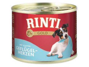 Rinti Gold dog konz. kuřecí srdce 185 g