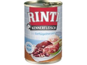 Rinti PUR dog konz. - kuřecí srdíčka 400 g