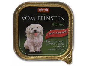 Animonda VomFeinsten Menue dog van. - hovězí, brambor 150 g