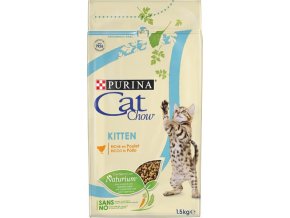 Purina Cat Chow Kitten - kuře 1,5 kg