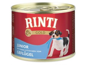 Rinti Gold dog konz. - Junior drůbeží 185 g