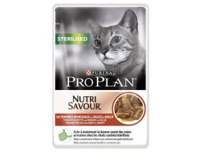 PRO PLAN Cat kaps. Sterilised Beef 85 g