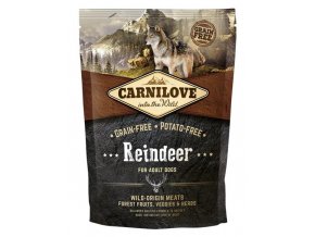 Carnilove Dog Adult Reindeer Grain Free 1,5 kg