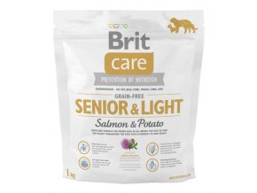 Brit Care Grain Free Dog Senior&Light S & P 1 kg