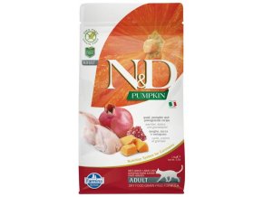 N&D PUMPKIN Cat GF Quail & Pomegranate Adult 300 g