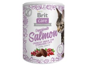 Brit Care Cat Snack Superfruits Salmon  100 g