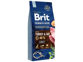 Brit Premium by Nature Dog Light 15 kg