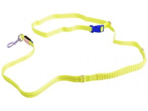 Vodítko svítící žluté s amortizérem USB 2,5x200cm