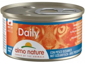 Almo Nature Daily Menu cat konz. mořské ryby 85g