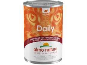 Almo Nature Daily Menu cat konz. kachna 400g