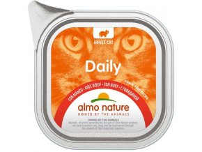 Almo Nature Daily Menu cat van. hovězí 100g