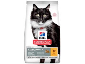 Hill's Science Plan Feline Mature Adult 7+ Sterilised Chicken Dry 10 kg