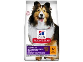 Hill's Science Plan Canine Adult Sensitive Stomach & Skin Medium Chicken Dry 2,5 kg