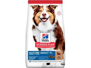 Hill's Science Plan Canine Mature 7+ Medium Lamb & Rice Dry 14 kg