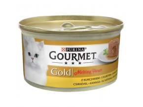 Gourmet Gold cat konz.-Melting heart paštika kuře 85 g