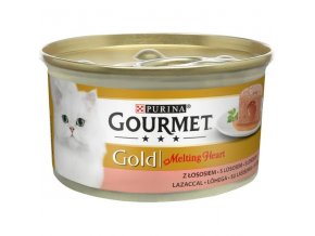 Gourmet Gold cat konz.-Melting heart paštika losos 85 g