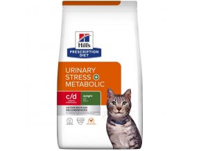 Hill's Prescription Diet Feline c/d Urinary Stress + Metabolic Dry 1,5 kg