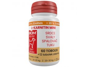 Giom ERA L-karnitin Aktiv MINI 60 tbl + 20% zdarma