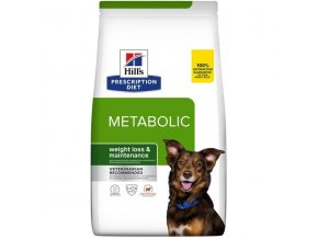 Hill's Prescription Diet Canine Metabolic jehněčí a rýže Dry 1,5 kg