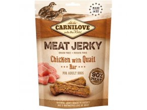 Carnilove Dog Jerky Quail & Chicken Bar 100 g