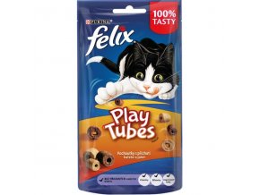 Felix snack cat -Play Tubes příchuť kuře,játra 50 g