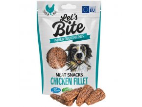 Brit DOG Let’s Bite Meat Snacks Chicken Fillet 80 g
