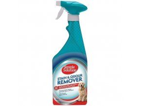 SIMPLE SOLUTION Stain & Odor Remover Odstraňovač skvrn a pachu pro psy 750ml