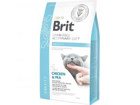 Brit Veterinary Diets Cat Obesity 2 kg