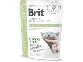 Brit Veterinary Diets Cat Diabetes 400 g