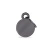 BASIC BLACK CHROME SMALL CIRCLE BRASS