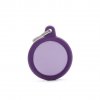 PURPLE CIRCLE ALU PURPLE RUBBER