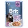 Brit Premium Cat kaps. Delicate Fillets in Gravy Salmon for Sterilised 85 g