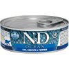 N&D OCEAN Cat konz. Adult Codfish & Shrimps & Pumpkin 80 g