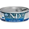 N&D OCEAN Cat konz. Adult Sea Bass & Squid & Shrimps 80 g