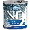 N&D OCEAN Dog konz. Adult Sea Bass & Squid 285 g