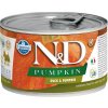 N&D PUMPKIN Dog konz. Adult Duck & Pumpkin Mini 140 g