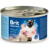 Brit Premium by Nature Cat konz. Trout with Liver 200 g