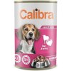 Calibra Dog konz.telecí+krůtí v omáčce 1240 g