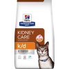 Hill's Prescription Diet Feline k/d tuňák Dry 1,5 kg