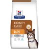 Hill's Prescription Diet Feline k/d tuňák Dry 1,5 kg
