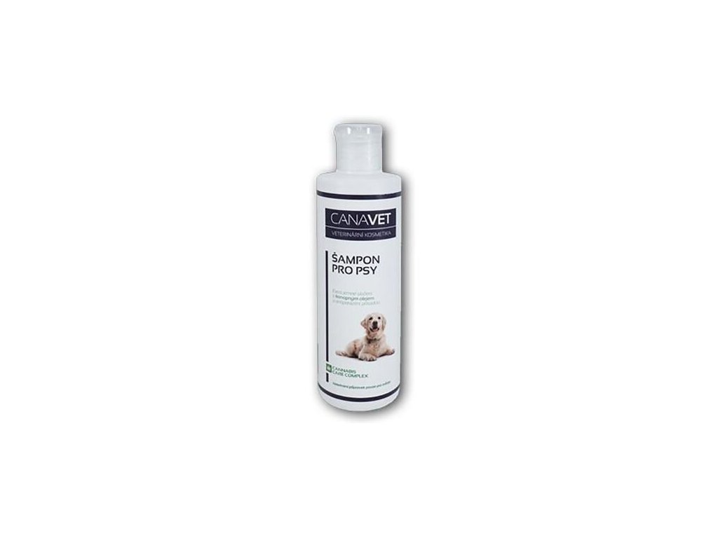 284931 canavet sampon pro psy s antipar prisadou canabis cc 250ml