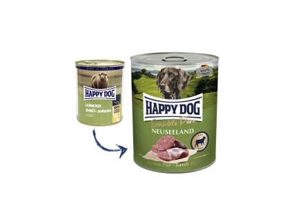 Happy Dog Lamm Pur Neuseeland - jehněčí 800 g