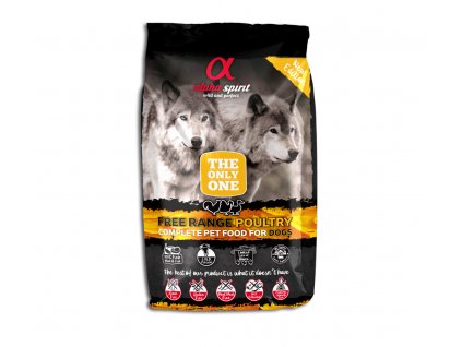 206974 2 alpha spirit the only one dog poultry 3 kg