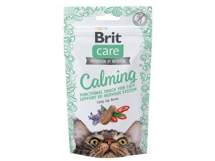 207229 2 brit care cat snack calming 50g