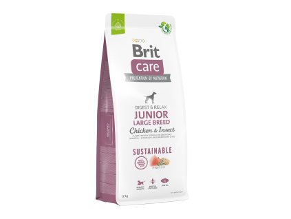 207484 1 brit care dog sustainable junior large breed 12kg