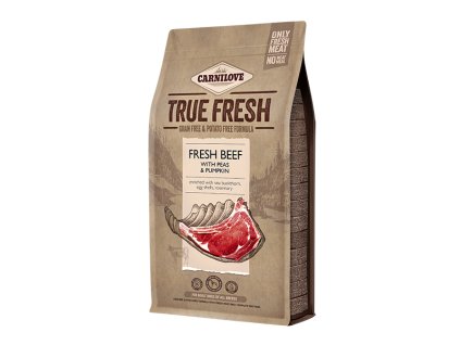 208381 1 carnilove true fresh beef for adult dogs 1 4 kg