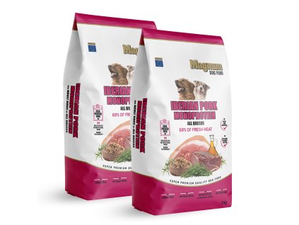 209332 4 magnum iberian pork monoprotein all breed 2x3kg