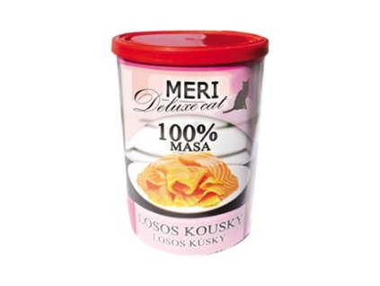 209932 2 meri cat deluxe losos kousky 400g