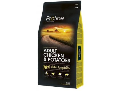 210991 3 profine adult chicken potatoes 15kg