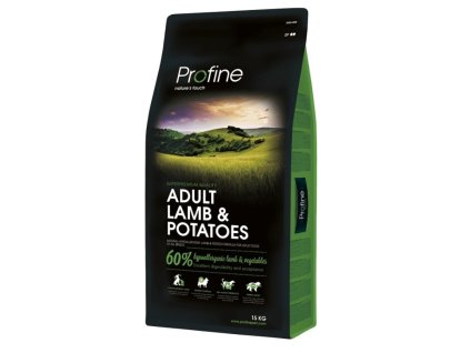 210997 3 profine adult lamb potatoes 15kg